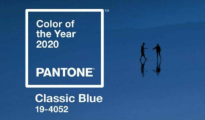 Blue pantone 2020